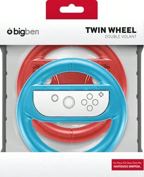NACON Чехол для игрового контроллера Interactive SWITCHDUALWHEEL для игровых консолей - Синий - Посмотреть 1