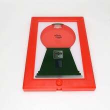 1pc Wall-Mounted Photo Frame Candy Dispenser With One-Touch Button - Candy Rotating Tube Suitable For Chewing Gum, Candy, Nuts And Pet Treats - Plastic Automatic Vending Machine, Suitable For Parties, Christmas Gifts And Decorations. Colorful Plastic Snack Organizer With Transparent Window, Suitable For Home Decor. Candy Bar Accessory - Multicolor - View 8