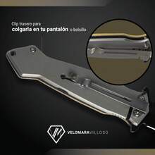 EstiloTendenciaLION TOOLS Navaja Tactica Supervivencia Manual Acero Inxidable CampismoCalidad PremiumVersióN Mejorada