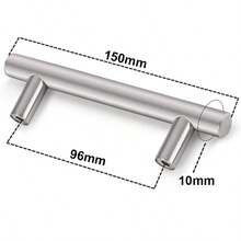 1pc Stainless Steel Handles For Cabinets And Drawers Kitchen Handles Bathroom Cabinets Handles Cabinet Metal Furniture Handles