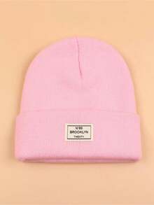 1pc Brimless Casual Beanie Hat, Suitable For Autumn/Winter Season - Multicolor - View 16