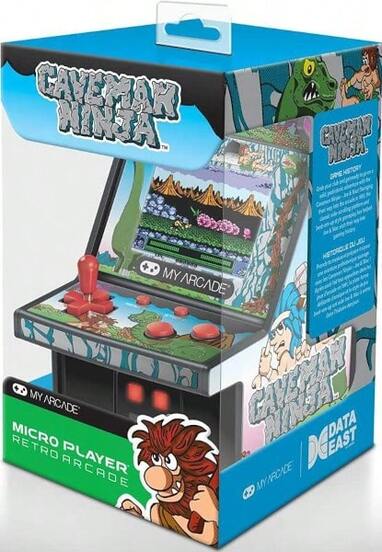 MY ARCADE Micro Player Caveman  Mini Retro-Kabinett
