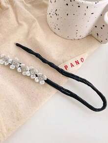 1pc Women's Random Color Flower Hair Clip, Claw Clips - Multicolor - View 1