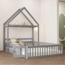 Kids Bed Frames, Headboards & Footboards - Grey - View 3