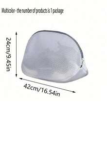 1 pezzo/2 pezzi/3 pezzi/4 pezzi Sacchetti per il lavaggio di scarpe e vestiti, rete per lavatrice sacchetto per il bucato, sacchetto per il lavaggio delle scarpe spesso, sacchetto per la protezione del bucato antidefomazione per la casa, multicolore - taglia unica