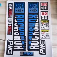 9 件/张全新山地自行车前叉贴纸适用于 Rock Shox SID 公路车、山地车赛车配件贴花、自行车装饰、自行车配件
