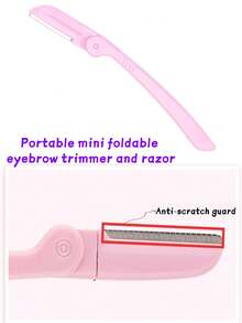 三件套多功能修眉工具套装，包含修眉刀、去角质磨砂膏、镊子和剪刀，男女通用，价格实惠，适用于化妆、家居装饰、梳妆台、旅行、卧室等多种场合，也是绝佳的化妆品、化妆工具、礼物、女士礼物和圣诞礼物。 - 彩色 - 查看 7