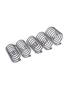 Adult Intimate Toys Cock Ring, Stainless Steel Penis Ring, Wavy Spiral Bead Ring, Small Size - Multicolor - View 3