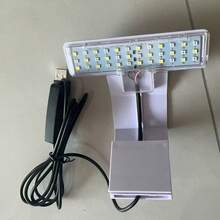 Luz para acuario, luz para pecera, iluminación para plantas acuáticas, lámpara decorativa, luz de cultivo de plantas alimentada por USB - Multicolor - Ver 17