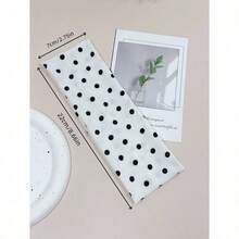 1pc/2pcs/3pcs Women Elegant Sweet Polka Dot Print Elastic Fabric Dot Sports Headband, Suitable For Daily, Fitness, Running, Yoga, Sweat-Absorbing Hair Band Headscarf, Fashion Hair Accessory, Bohemian Style Headband, Elegant Fall Winter Hair Accessories For Women Bows For Vacation Outfits Woman - 彩色 - 查看 2