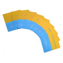 Jogo de Cartas "Riddle Me This & Adivineme Esto", Jogos de Festa, Atividades, Cartas Quadradas de Entretenimento Casual, Reunião Familiar, Jogo de Tabuleiro de Cartas, Tamanho da Carta 6,8 cm/2,68 polegadas