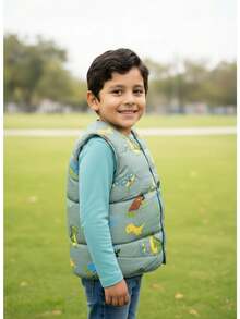 Tween Boys Jackets - Olive Green - View 2