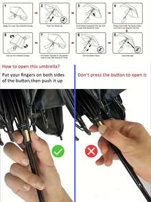 1 chiếc ô mini bỏ túi, ô nhỏ gọn, ô gấp 5 lần, ô chống mưa và chống nắng kép, ô du lịch bỏ túi chống nước mini, ô che nắng cho nữ, ô chống nắng UV, ô dù mini gấp 6 lần siêu nhẹ, ô du lịch mini, ô dù hai mục đích sử dụng dù nắng và mưa nhỏ gọn - Nhiều màu - Xem 5