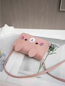 Cute Mini Crossbody Bag, Girls Adorable Cartoon Rabbit Casual Coin Purse , Cute , Kawaii - Multicolor - View 9