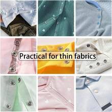 402pcs Colorful 5-Prong Snap Button Set, Stainless Steel Snap Fastener Kit With Pliers And Storage Box, Suitable For Sewing, DIY Crafts, Clothing, Hats, Bags, Includes Storage Box For Sewing Supplies