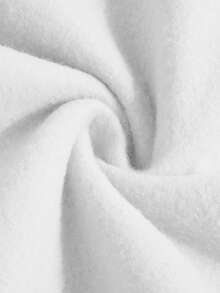 Unisex Fleece Lined Hoodie, Casual Daily Wear, Back To School, Commute, Classic Healing Warm Graphic Print, Simple All-Match, Fashionable, Cool, Suitable For Back To School Season, Versatile, Interesting, Unique