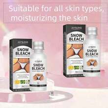JAYSUING Body Whitening Bleach Brighten Underarm Elbow Knees Joint Removal Intimate Parts Dark Spots Snow Bleach