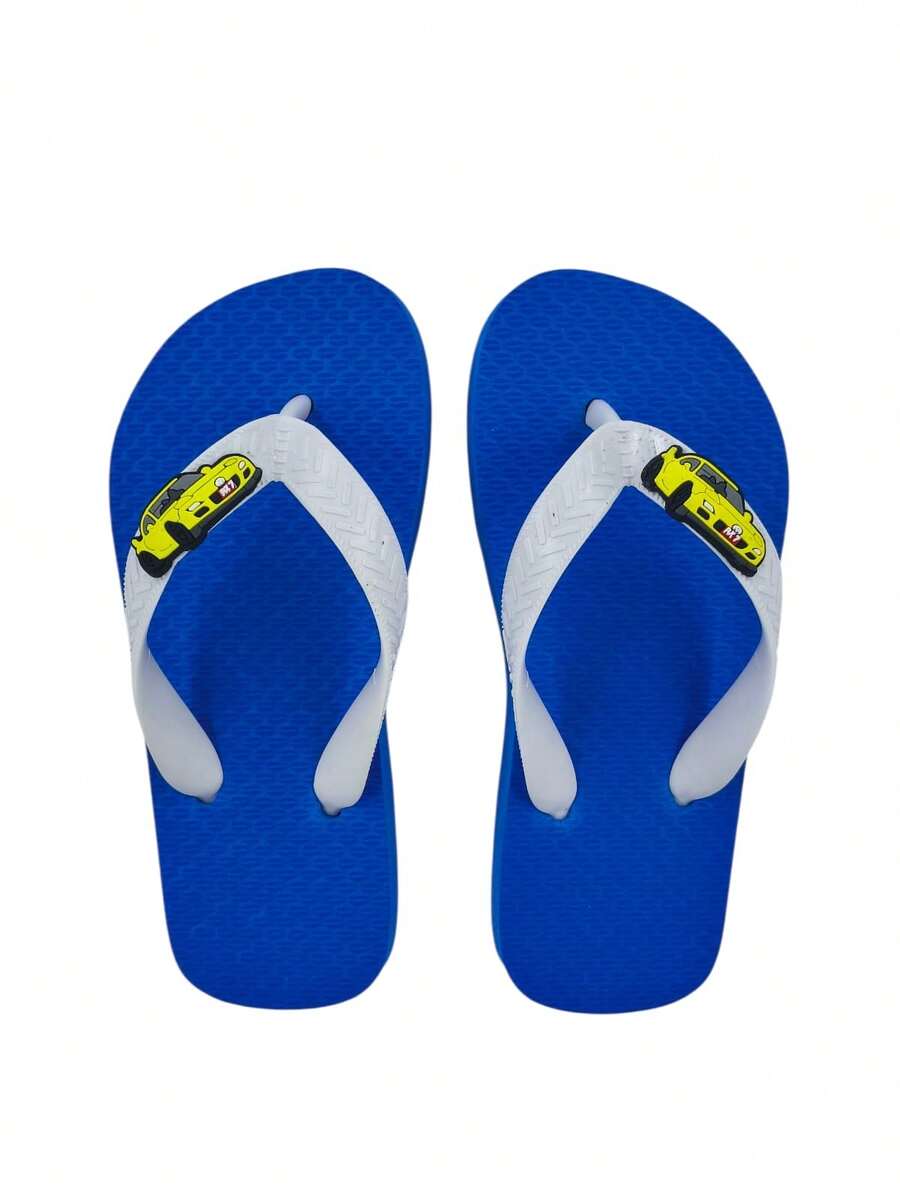 Children's Flip-Flops, Sandals, Boys And Girls, Women's And Men's, Comfortable, Non-Slip - Royal Blue - View 1