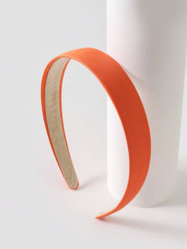 Fascia larga tinta unita casual, fasce per capelli, cerchietti per capelli, accessori per capelli, diadema