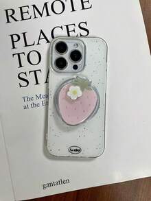 Giá đỡ điện thoại từ tính hình dâu tây, trái tim gương, cốc cà phê & trà sữa dễ thương sáng tạo, giá đỡ điện thoại & máy tính bảng có túi khí để bàn cá nhân hóa cổ điển, giá đỡ điện thoại có ổ cắm bật lên, phụ kiện điện thoại, đồ trang trí điện thoại, đồ dùng thiết yếu cho điện thoại, giá đỡ trượt điện thoại, giá đỡ điện thoại, quà tặng nhỏ cho người yêu, người thân, bạn bè - Nhiều màu - Xem 4