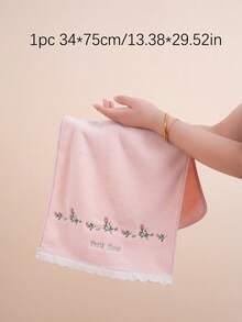 Bộ 3/2/1 khăn tắm thêu hoa bằng vải lông san hô, hoa hồng nhỏ trang nhã, chất liệu microfiber thấm hút tốt, mềm mại, thích hợp cho phòng tắm, khách sạn, phòng tập thể dục, du lịch, quà tặng, salon, thể thao, ngoài trời, bãi biển, trường học, chuẩn bị năm học mới, phụ kiện du lịch, đồ dùng thiết yếu tại nhà, khăn tắm, chăm sóc da. - Hồng - Xem 7
