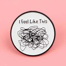 Funny Enamel Pin Lapel Pins Badges On Backpack Women's Brooch Clothes Teachers' Day Gift Jewelry Fashion Accessories - NR11165 - 查看 3