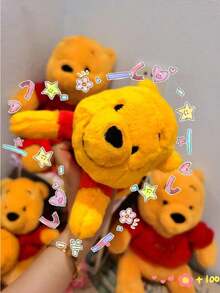 Winnie Puuh Poop Biene Stifteetui Süßer Winnie Puuh Stiftebox Schüler Großer Kapazität Stifteetui Geschenk. Merchandise. Perfekte Dekoration. Perfektes Geschenk, die perfekte Wahl für Heim- und Raumdekoration, Sofa-Dekoration, Party-Dekoration, Geburtstagsgeschenke und verschiedene Festgeschenke, modisch. Modeartikel.