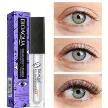 Serum Alargador Fortalecedor Pestañas Bioaqua Crecimiento F Suero para el crecimiento de cejas y pestañas, cepillo suave para alargar la barba - transparente - Ver 4