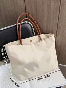 定制伴娘沙滩包 - 个性化帆布手提袋，可印上您的名字，非常适合婚礼、新娘派对和旅行 - 象牙色，非常适合作为个性化节日礼物，适合万圣节/圣诞节/感恩节/新年/情人节和其他节日。女士包，便携，多功能，用途广泛，大容量，轻便，实用，多用途，色彩缤纷，可爱，千禧风格，度假/休闲，通勤，商务休闲，定制，个性化，独特，旅行包，大号手提包，送给女朋友、男朋友、家人、朋友的礼物，户外/郊游/旅行/徒步/体育场/运动/攀岩，商务/通勤/工作/办公室，沙滩包，学习用品，返校季，办公室，学校，教室，教师礼物，大学同事，宿舍，教师，男女学生，青少年，初中生，高中生，大学生，大一、大二、低年级学生。 - 彩色 - 查看 4