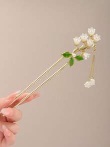 5 szt./1 szt. spinek do włosów z jadeitu w kształcie królika, spinki do włosów w kształcie motyli, eleganckie akcesoria do włosów w kształcie chmur, minimalistyczne i eleganckie, ze stopu metali, łatwe w użyciu, piękny prezent, do przedłużania koków