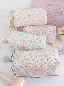 1Pc Cute Strawberry Pattern Print Hair Dryer Storage Bags Hair Curler Storage Bags For Travel Portable Hair Dryer Storage Bag Multifunctional Cosmetic Bag Cosmetic Storage,Hair Care Essential Oil Storage Bag ,Travel Toiletry Bag Handbag Dustproof Large Capacity Electric Curling Wand Straight Plate Clip Protective Cover Hair Dryer Storage Travel Essentials - Multicolor - View 9
