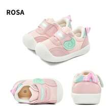 Zapatos para niños pequeños, zapatos de bebé para niños y niñas, zapatos de bebé para 0-1-2 años, zapatos de suela blanda para niños. - Rosa - Ver 2