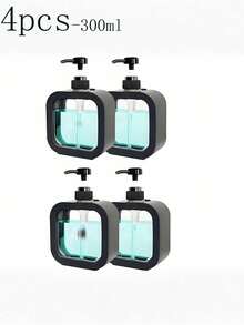 Soap Dispenser 300/500ML Hotel Bathroom Shower Gel Shampoo Refill Bottle Soap Liquid Empty Bottle Soap Dispenser Bathroom, Bathroom Brush, Dispensing Bottle, Bathroom Storage Tank, Detergent Container, Dishwashing Liquid, Hand Soap Spray, Body Wash, Portable Accessories Storage