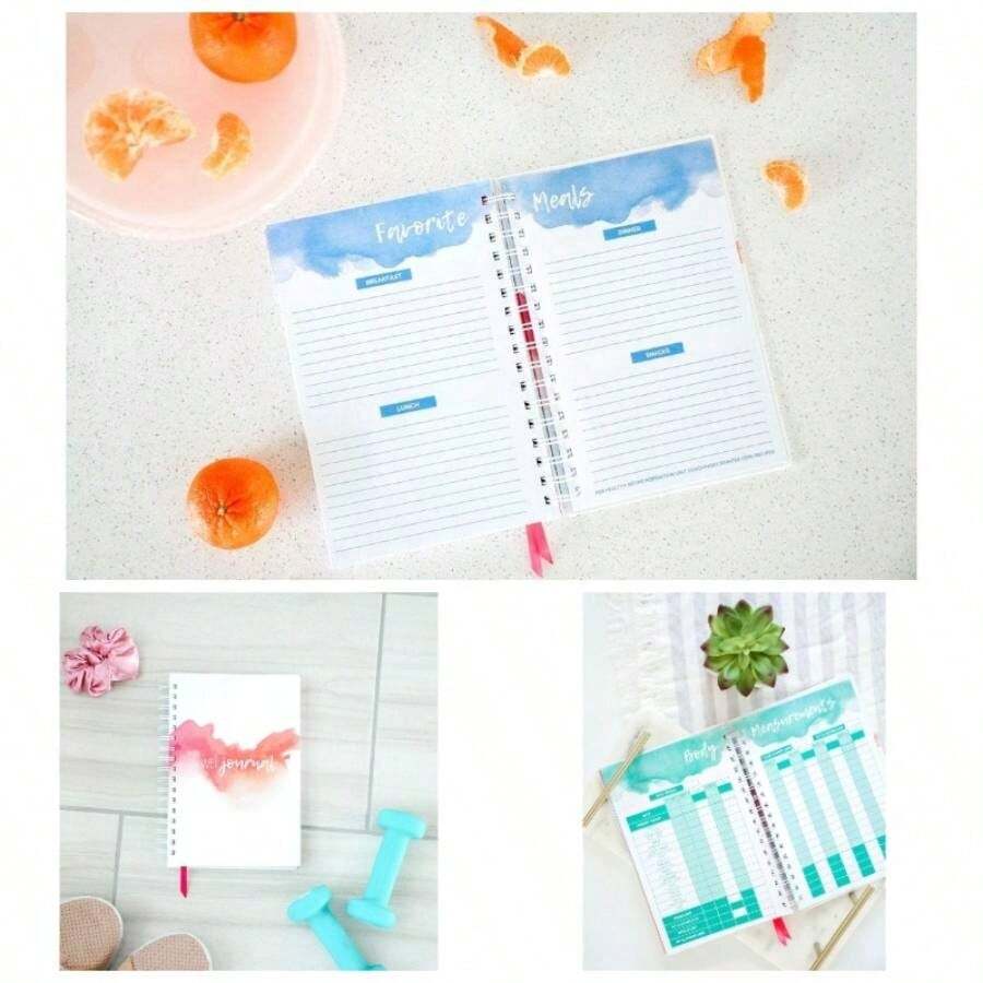 Well Journal, A 12 - Week Food And Exercise Journal Women By Coaching ...