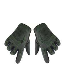 Black Gloves Seals Full Finger Protective Gym Gloves Male Training Fighting Outdoor Bicycle Riding Camouflage Gloves - Multicolor - View 7