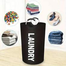 MOFOROCO Large Laundry Basket With Aluminum Full Loop Handle, Foldable Waterproof Laundry Hamper, For Storage In Bedroom, Bathroom, College Dorm Storage, Laundry Rooms, Balconies, Dormitories, Closet Organization, Closet Or Laundry Storage - 藏蓝色 - 查看 6