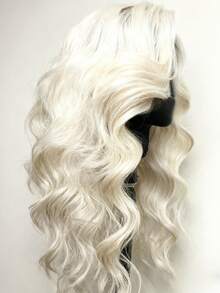 Ombre Blonde With Dark Roots 250 Density Glueless Wigs Human Hair Pre Plucked With Baby Hair 13x4 HD Transparent Body Wave Lace Front Wigs Human Hair Put On And Go Brazilian White Colored Water Wave Lace Frontal  Wigs For Women Natural Looking - 根染&漸變色 - 查看 6