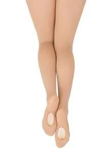 Medias de Talla Baja Semiopacas Rosa Ballet para Hombres Adultos - Caramelo - Ver 9