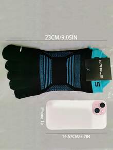 1双/3双装 WRELS 男女通用分趾袜，五趾设计。网眼材质，吸湿透气。符合人体工学的后跟设计，适合日常穿着和运动。 - 彩色 - 查看 18