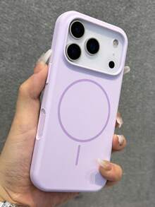 奢华磁吸软硅胶手机壳，兼容 17 Pro Max/17/16/15/14/13/12/11 Pro Max Plus，支持磁吸无线充电，防震保护套