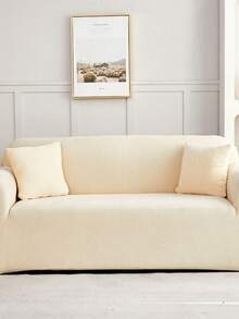 1 husă de canapea groasă din chenilă, protector de canapea de lux la modă, husă de canapea decorativă antiderapantă, antipraf și antizgârieturi, potrivită pentru toate anotimpurile, dormitor, sufragerie, studiu, birou