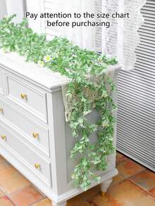 1pc Artificial Chrysanthemum Plastic Decor, Home Office And Seasonal Living Room Aesthetic Decoration, Hotel Lobby And Retail Store Decoration