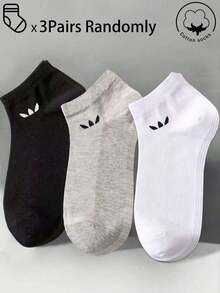 20/10/5/3/1 双装男士棉袜，短袜，隐形袜，双线防滑设计，白色、黑色，低帮，踝袜，吸湿排汗，柔软透气，适合商务、休闲、居家、运动、学院风等场合，四季皆宜，颜色随机发货 - 彩色 - 查看 36