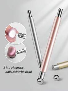 Cat Eye Nail Polish Gel Strong Magnetic Stick Dual-Ended Thick Multi-Function Magnet Nail Art Tool - Multicolor - View 2
