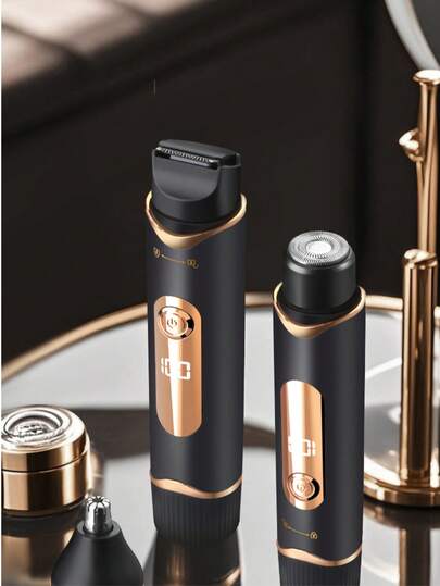ماكينة تشذيب بكيني للنساء، ماكينة تشذيب ذات رأسين للنساء، ماكينة حلاقة بكيني مع منفذ شحن نوع C، ماكينات حلاقة كهربائية للنساء للشعر العانة والإبط والساقين والذراعين والوجه، هدية عطلة
