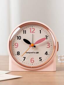 This 4.5-Inch Bedroom Music Alarm Clock Features Silent Operation And A Stylish Design That Easily Blends Into Your Bedroom, Office, Or Dorm Room, Making It The Perfect Addition To Any Space. It Features A Night Light And Snooze Function And Is Powered By Two AA Batteries (Batteries Not Included). - Multicolor - View 16