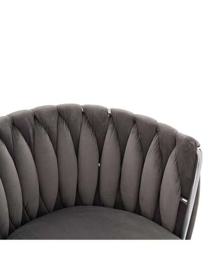 Fluwelen Seats Heavy Metal Frame, 180 Degree Swivel Function, Back, Zachte Luxurious Flexible Between Living Room, Budol Creative Workspace (Set Of 2) view 8