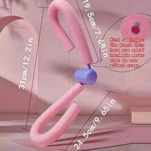 1 pezzo, Esercitatore per gambe, Dispositivo di allenamento per le gambe, Dispositivo di fissaggio per le gambe, Adatto per fitness, modellamento del corpo, recupero post-parto, allenamento di gambe e fianchi, attrezzatura per yoga, attrezzatura per esercizi