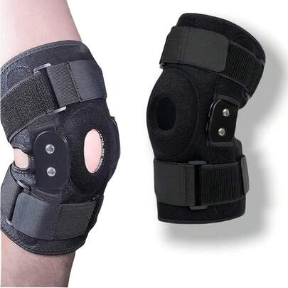 1 pieza Soporte de rodilla para fitness y deporte al aire libre, banda elástica de apoyo de rótula, cinta deportiva, rodillera para entrenamiento, accesorios para la rodilla para el gimnasio