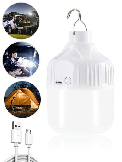 Portable Multifunctional Outdoor Camping Light With 3-Speed Adjustment Emergency Light, Instant Start In Case Of Power Outage, Fast Charging, And Portable, Suitable For Night Market Lighting, Home Power Outage Emergency, Building Maintenance, And Nighttime Walking. It Is An Essential Household Product For Both Home And Outdoor Use.